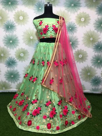 Heavy Net work Lehenga Choli wholesale Price