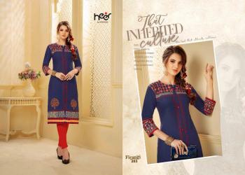 Heer Feerangi vol 2 Cotton embroidered kurtis wholesaler