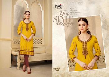 Heer Feerangi vol 2 Cotton embroidered kurtis wholesaler