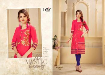 Heer Feerangi vol 2 Cotton embroidered kurtis wholesaler