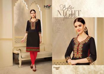 Heer Feerangi vol 2 Cotton embroidered kurtis wholesaler