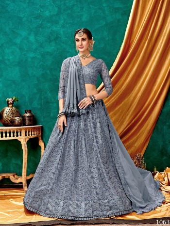 Heritage vol 15 Sparkle Net wedding Lehenga Choli