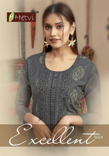 Hetvi Excellent vol 4 Cotton kurtis wholesaler