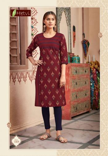 Hetvi Excellent vol 4 Cotton kurtis wholesaler