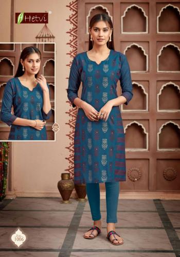 Hetvi Excellent vol 4 Cotton kurtis wholesaler