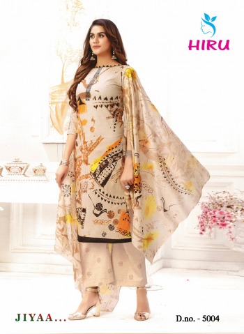 Hiru jiyaa vol 5  Lawn Cotton Dress wholesale Price