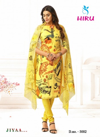 Hiru jiyaa vol 5  Lawn Cotton Dress wholesale Price