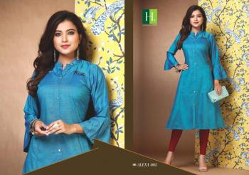 Hirwa Alexa vol 2 Rayon Kurtis wholesaler