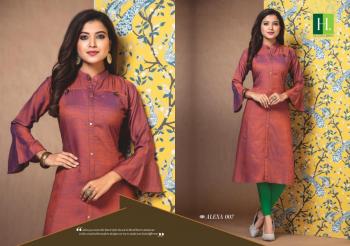 Hirwa Alexa vol 2 Rayon Kurtis wholesaler