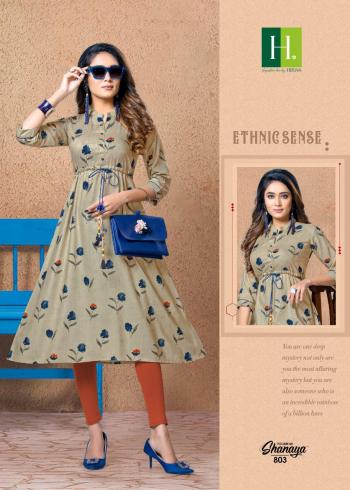 Hirwa Shanaya vol 8 Rayon kurtis wholesaler