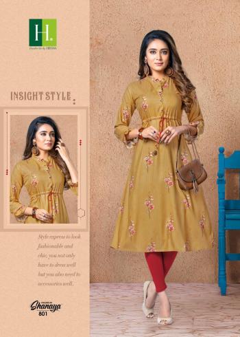 Hirwa Shanaya vol 8 Rayon kurtis wholesaler