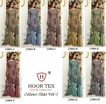 Hoor Tex Colour Star vol 1 Bridal Pakistani Suits