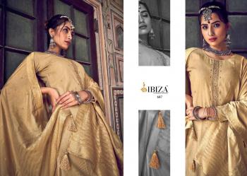 Ibiza Pehnava Silk Jacquard Salwar Kameez wholesaler