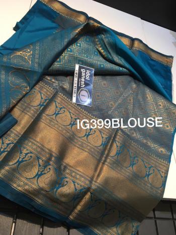 Idol Ganesh Soft Banarasi Silk Saree wholesale Price