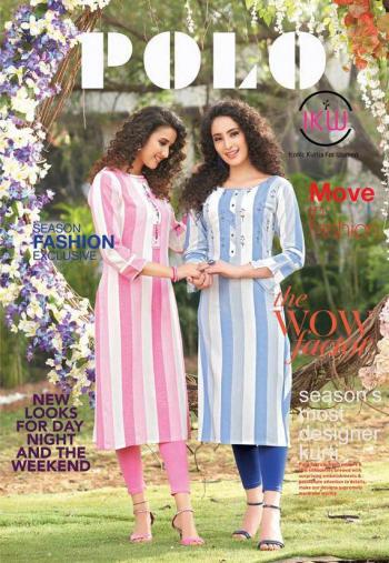 IKW Polo Rayon Embroidered Kurtis wholesaler