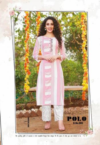 IKW Polo Rayon Embroidered Kurtis wholesaler