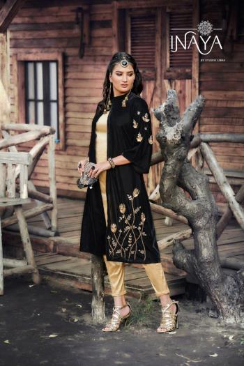 INaya LPC 72 Velvet party wear kurtis with Pant wholesale price