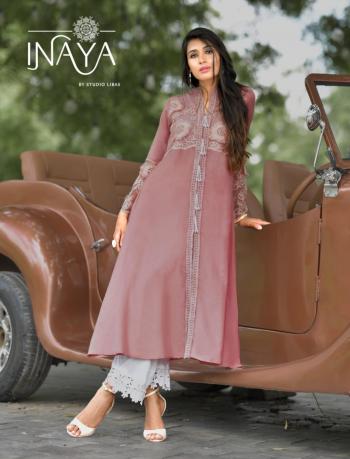 Inaya Luxury Pret collection vol 62 Party wear kurtis with pant catalog