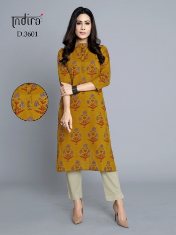 Indira Apparel Rozana vol 3 Cotton kurtis wholesaler