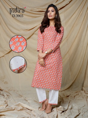 Indira Floral vol 2 kurtis with Palazzo wholesaler