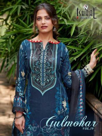 Ishaal gulmohar vol 19 Lawn Pakistani Dress wholesale Price