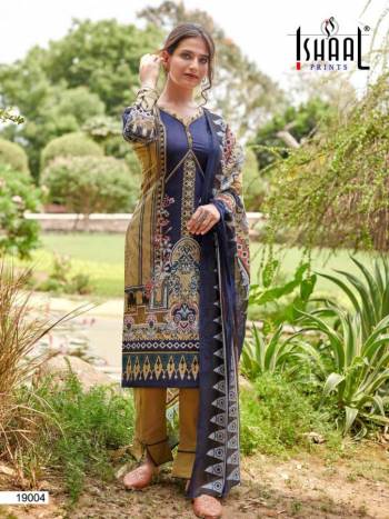 Ishaal gulmohar vol 19 Lawn Pakistani Dress wholesale Price