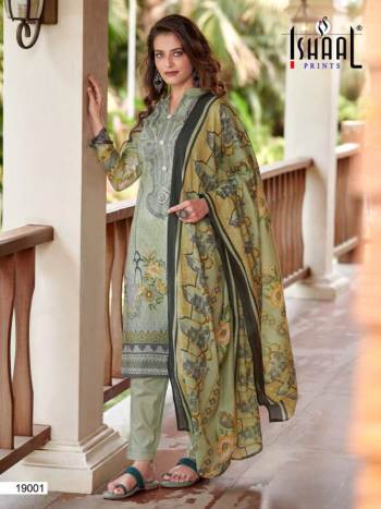 Ishaal gulmohar vol 19 Lawn Pakistani Dress wholesale Price