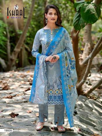 Ishaal gulmohar vol 19 Lawn Pakistani Dress wholesale Price