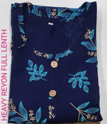 Jaipuri Rayon, cotton casual wear kurtis wholesaler