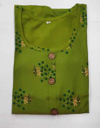 Jaipuri Rayon, cotton casual wear kurtis wholesaler