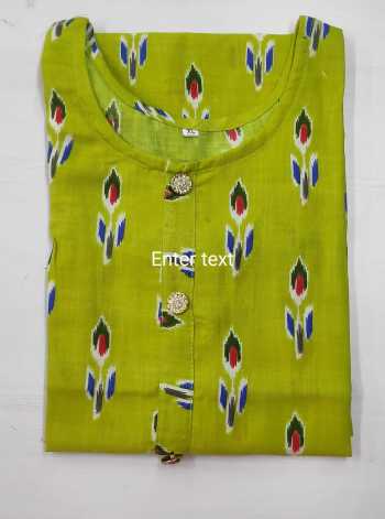 Jaipuri Rayon, cotton casual wear kurtis wholesaler