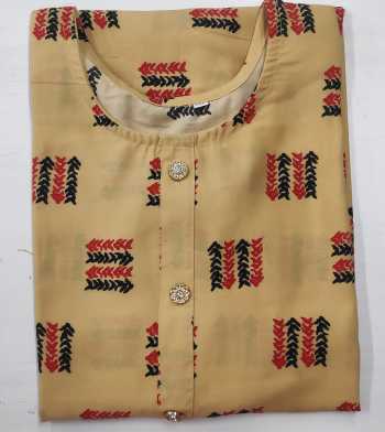 Jaipuri Rayon, cotton casual wear kurtis wholesaler