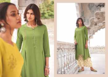 Jansi Sundari Kurtis with Palazzo catalog wholesaler