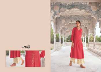 Jansi Sundari Kurtis with Palazzo catalog wholesaler