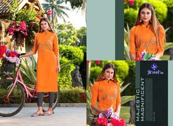 Jinesh Nx Akira vol 2 Casual wear Kurtis wholesaler