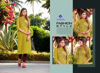 Jinesh Nx Akira vol 2 Casual wear Kurtis wholesaler