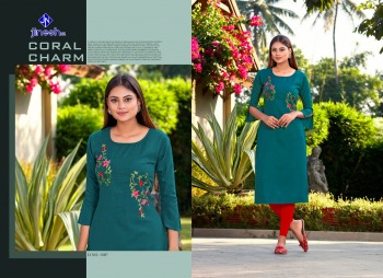 Jinesh Nx Akira vol 2 Casual wear Kurtis wholesaler