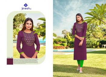 Jinesh Nx Angoori vol 1 hand work kurtis wholesaler