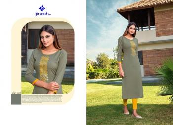 Jinesh Nx Angoori vol 1 hand work kurtis wholesaler