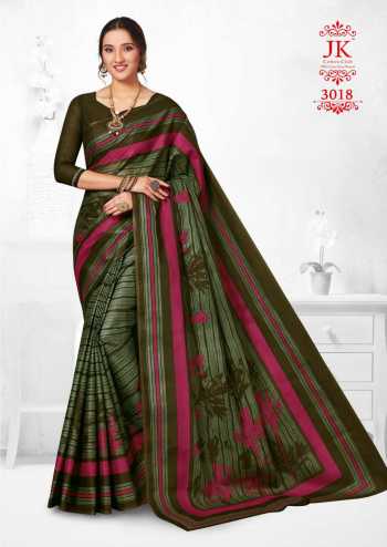 JK tulsi vol 3 Cotton Casual wear Saree catalog Wholesaler