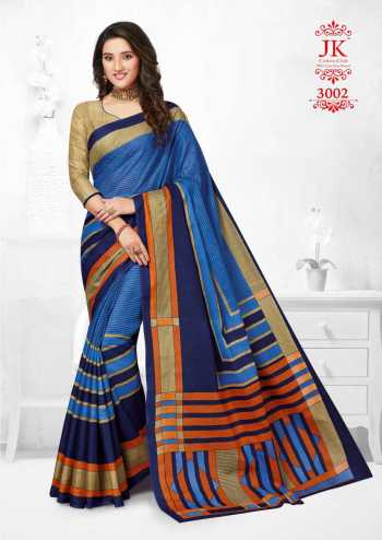 JK tulsi vol 3 Cotton Casual wear Saree catalog Wholesaler