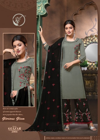 JLF gulzar vol 2 Kurtis with palazzo and Dupatta Wholesale Price