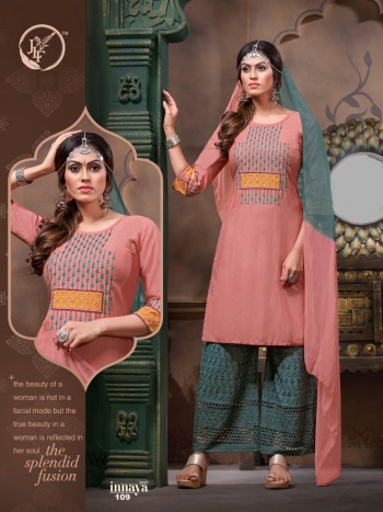 JLF Innaya vol 1 kurtis with palazzo and Dupatta