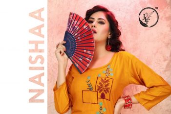 JLF Naishaa kurtis with Palazzo and Dupatta catalog