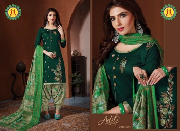 JT Aditi Jam Embroidered work Punjabi Dress wholesale