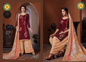 JT Aditi Jam Embroidered work Punjabi Dress wholesale