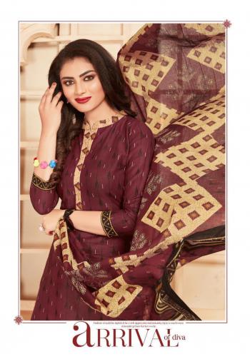 K Cotton Fab Rangoli Patiyala vol 1 Readymade Dress