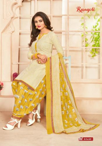 K Cotton Fab Rangoli Patiyala vol 1 Readymade Dress