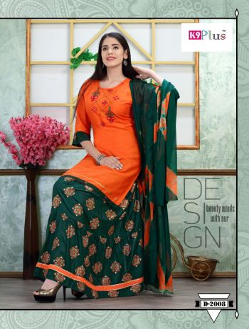 K9 Lilly Rayon Kurtis with Skirt and Dupatta