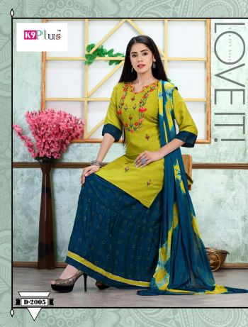 K9 Lilly Rayon Kurtis with Skirt and Dupatta